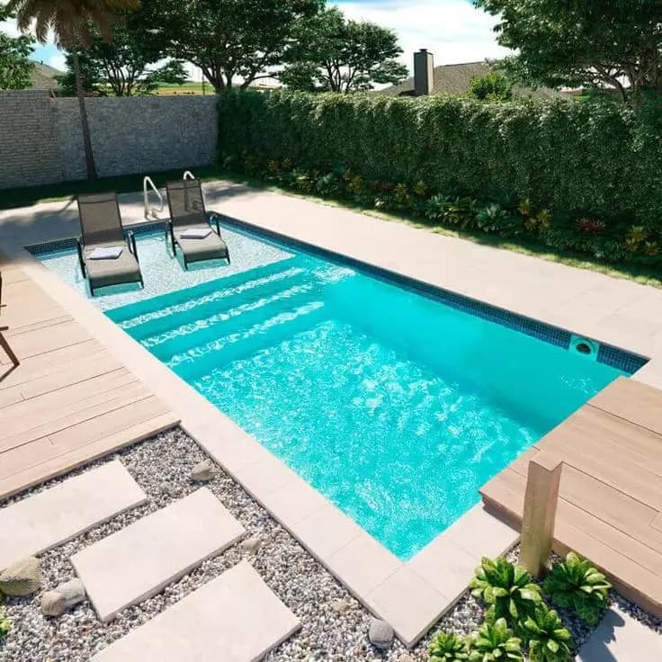Piscina X-Pools serie California instalada
